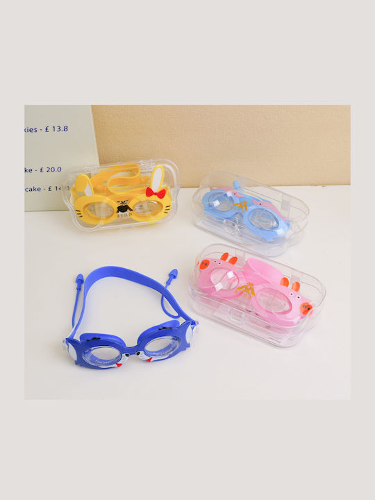 Kids Multicolour Swimming Goggles
