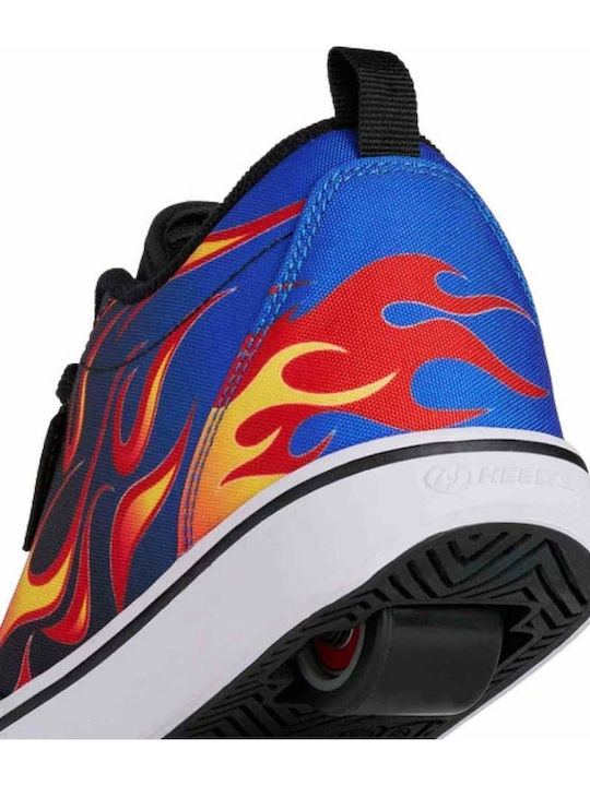 Pro 20 Παιδικά Sneakers με Ροδάκια Μπλε