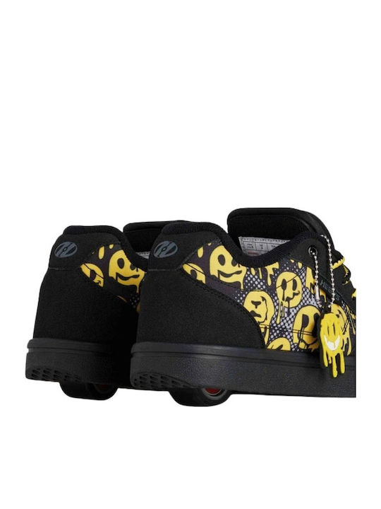 Pro Kinder Sneaker mit Rollen Schwarz