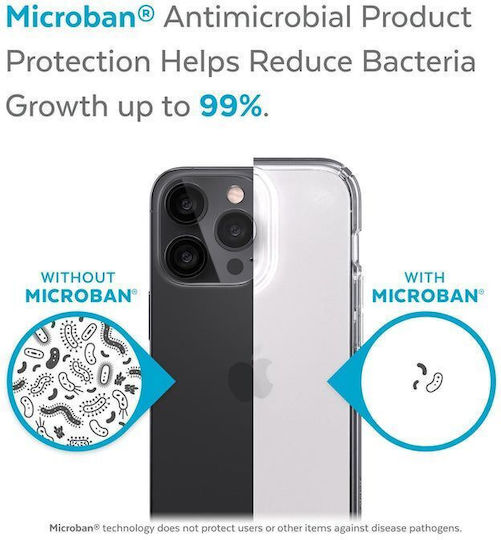 Speck Presidio Back Cover din silicon violet (iPhone 13 Pro)
