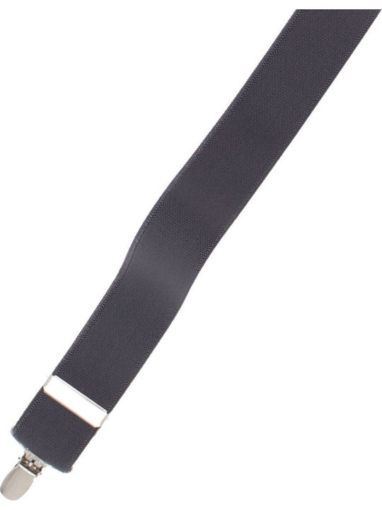 Breteli Unisex Adulți ButicCochet Din Material Sintetic Elastic 25 Mm Gri Br518