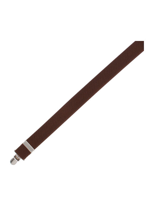Breteli Elastice Unisex Adulți ButicCochet Din Material Sintetic 25 Mm Maro BR514
