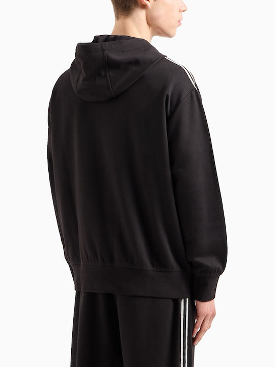 Armani Exchange Sweatshirt für Herren Schwarz mit Kapuze Armani Exchange Sweatshirt für Herren Schwarz mit Kapuze