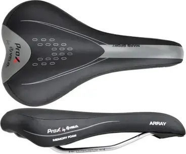 Pro-X Fahrradsattel Schwarz