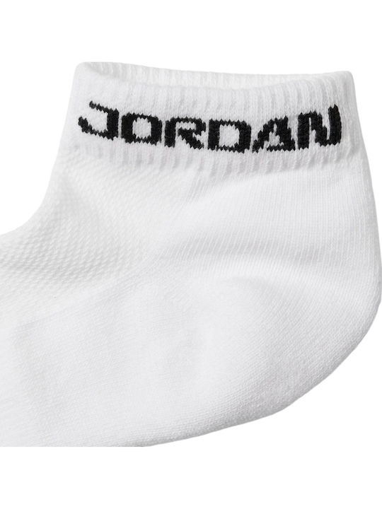 Jordan Спортни чорапи Бели 3 Чифта