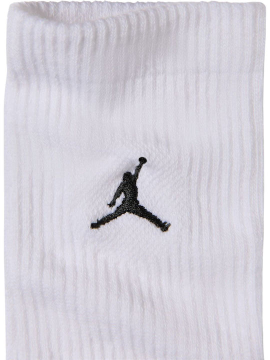 Jordan Спортни Чорапи Бели 3 Чифта