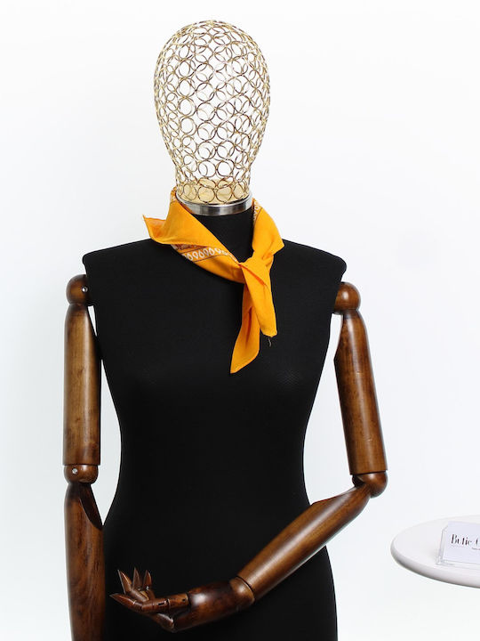 Men's Orange Foulard