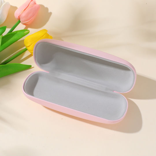 Brillentasche Hart mit Magnetischem Verschluss Rosa