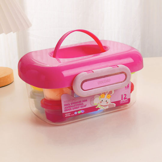 Spielset Modellierknete aus Knete mit 12 Farben für 3+ Jahre
