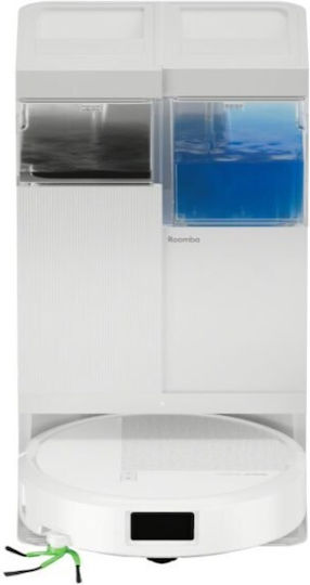iRobot Roomba Plus 515 Combo + AutoWash Dock Робот Прахосмукачка с Лазерно Картографиране и Всмукателна Мощност 22000Pa Бяла