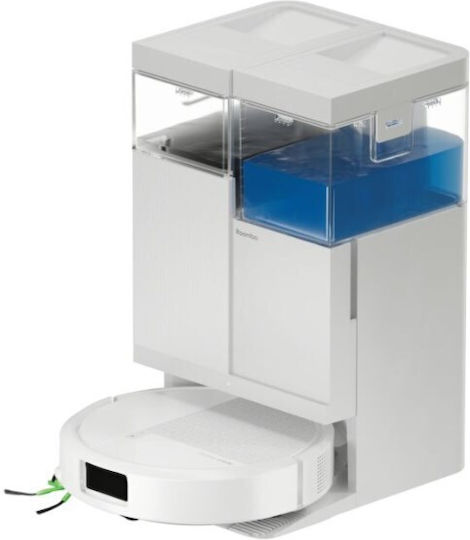 iRobot Roomba Plus 515 Combo + AutoWash Dock Робот Прахосмукачка с Лазерно Картографиране и Всмукателна Мощност 22000Pa Бяла