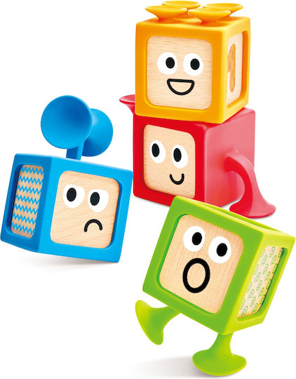 Hape Hape Baby Aktivitätsspielzeug Stapeln Block Spielzeug aus Holz für 12+ Monate