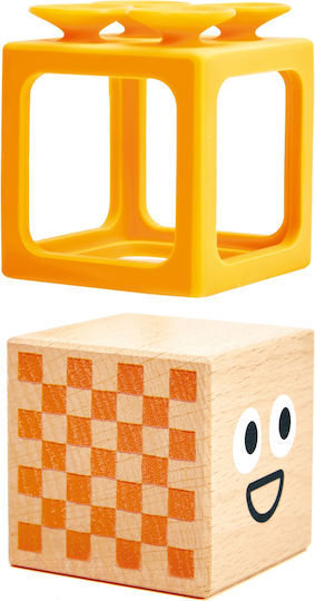 Hape Hape Baby Aktivitätsspielzeug Stapeln Block Spielzeug aus Holz für 12+ Monate