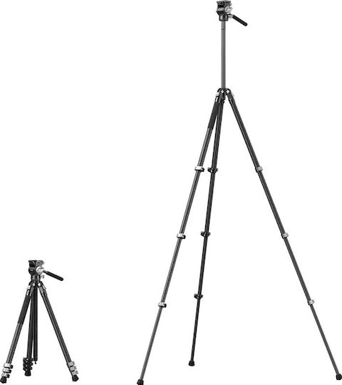 Smallrig 5885 Tragbarer Carbonfaser Actionkameras Stativ