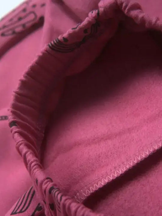 Kinder Sweatpants Set Fuchsie 3 Stück