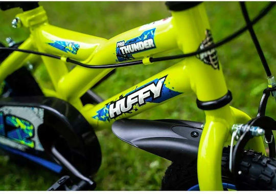 Huffy Pro Thunder 12" Kids Mountain Bike Yellow