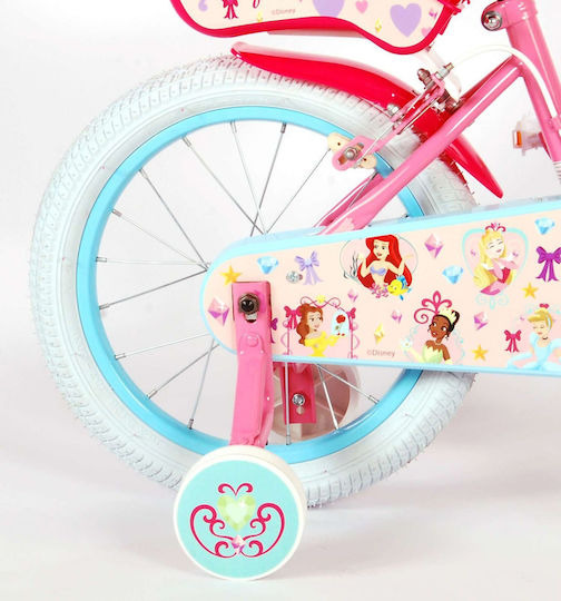 Volare Disney Princess 16" Kinder Fahrrad BMX Rosa