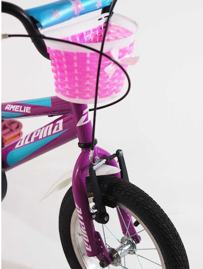 Alpina Amelie 12" Kinder Fahrrad BMX Rosa