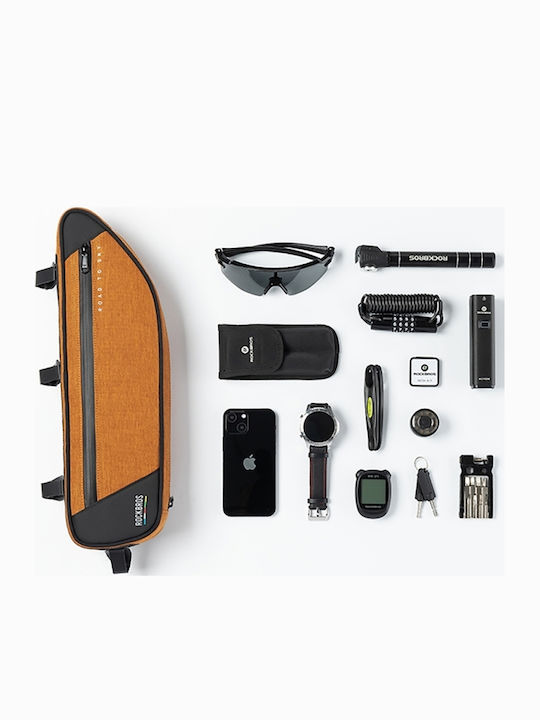 Rockbros Road To Sky Bicycle Frame Bag 2lt Orange