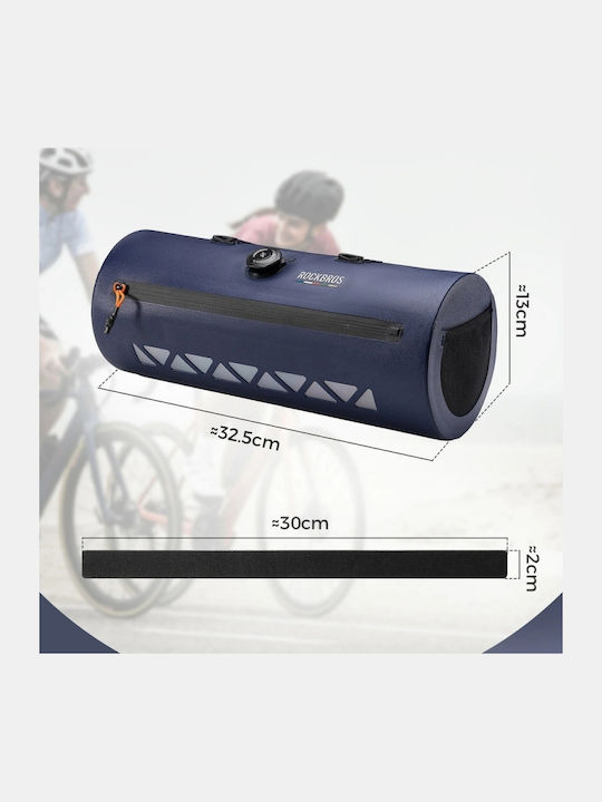 Rockbros Road To Sky Bicycle Handlebar Bag 4lt Blue