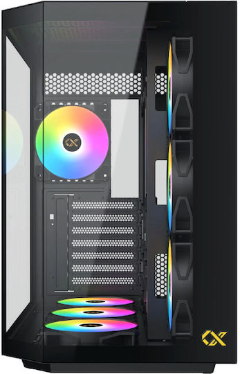 Vengeance GangLine-V96 Gaming Desktop PC (Ryzen 7-5700X/32GB DDR4/1TB SSD/Radeon RX 9060 XT/No OS)