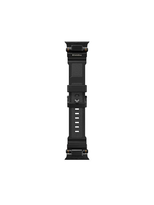 SwitchEasy Λουράκι Σιλικόνης Μαύρο (Apple Watch 44/45/46/49mm, SwitchEasy)