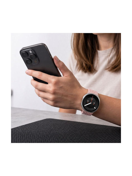 Tech-protect Nylonmag Samsung Galaxy Watch 8 9 Classic 40 44 46 Mm Dusty Rose 5906302325672