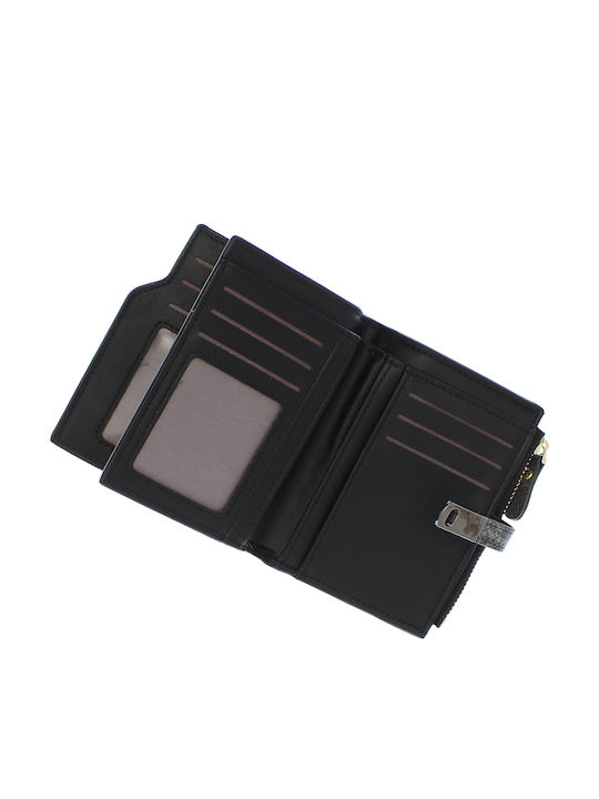 Portofel mic de damă pentru monede negru