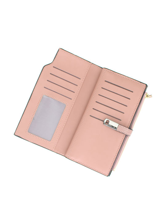 Large Women's Wallet Pink
