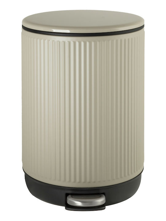 AWD Interior Inox Bathroom Bin Soft Close 5lt Beige