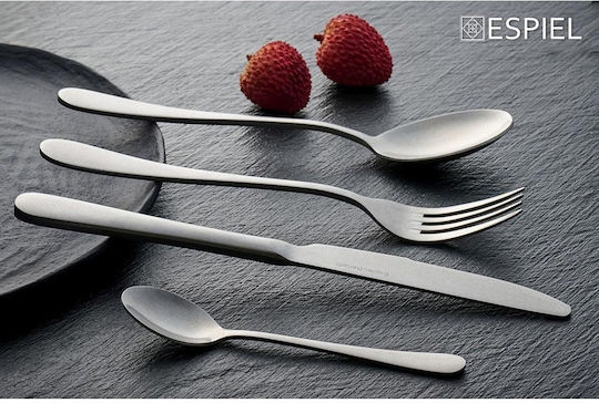Espiel Benefit Löffel Für Abendessen Rostfreier Stahl Silber 20,5cm Espiel Benefit Löffel Für Abendessen Rostfreier Stahl Silber 20,5cm