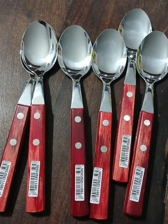 Tramontina Tramontina Löffel Abendessen Rostfreier Stahl Rot 19cm