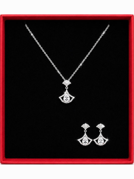 Velve Velve Schmuckset mit Ohrringen und Anhängern aus Silber