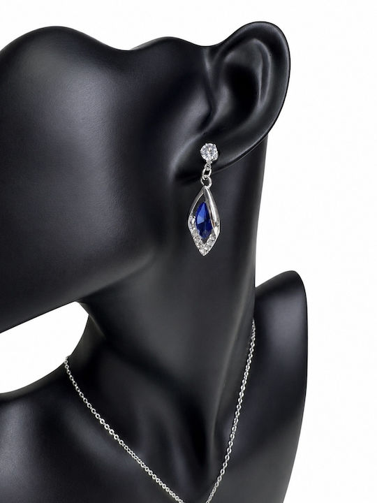 Velve Velve Schmuckset mit Ohrringen & Anhänger aus Silber