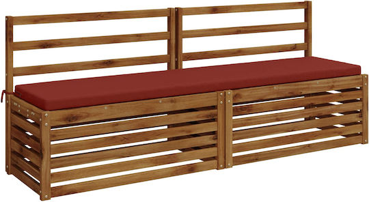 vidaXL Bench Cushion for Soest Pallet Red 40x200cm