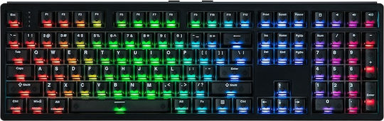 Epomaker HE108 Безжична Hall Effect Гейминг Клавиатура с Магнитни Управления и RGB Осветление Английски (САЩ)