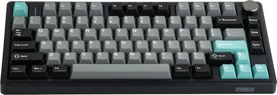 Epomaker TH80 V2 Pro Безжична Гейминг Инженеринг Клавиатура 75% с Custom управление и RGB осветление Международен английски