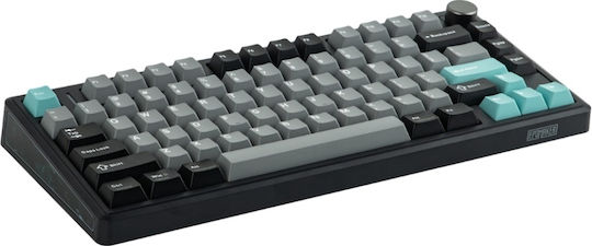 Epomaker TH80 V2 Pro Безжична Гейминг Инженеринг Клавиатура 75% с Custom управление и RGB осветление Международен английски