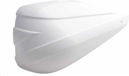 Barkbusters Motorcycle Protective Hand Guards in White Colour