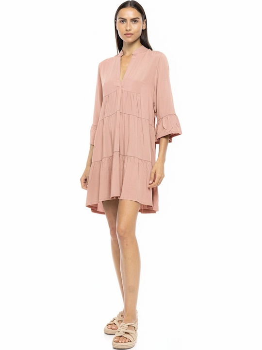 Pink Label Καφτάνι Παραλίας