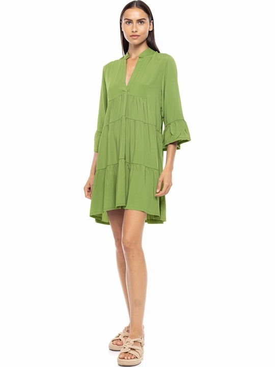 Pink Label Women's Dress Beachwear Aspen Green
