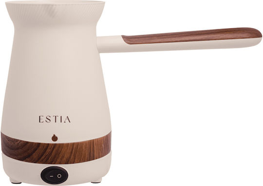Estia Estia Pure Cream Elektrische griechische Kaffeekanne 1000W