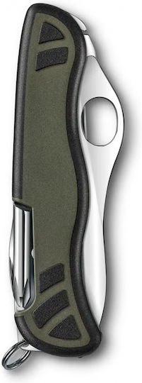 Victorinox Victorinox Schweizer Armee-Messer 10 Werkzeuge Grün