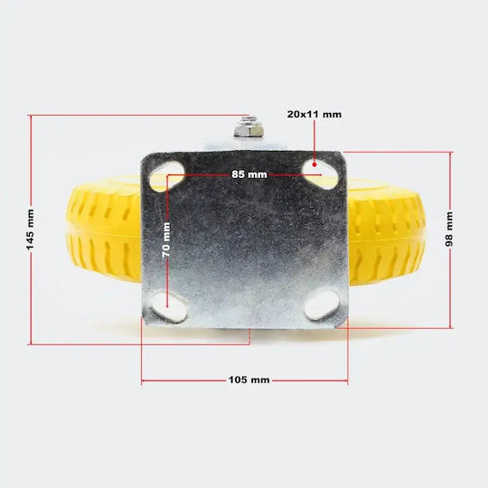 Wiltoc 51965 Ρόδα 225x58mm