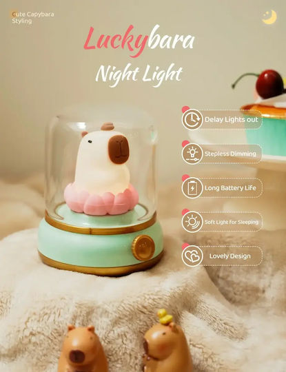 Kids Decorative Lamp Green