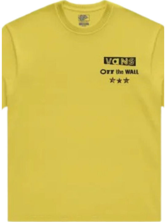 Distorted T-shirt Gold VN0010FQGRV