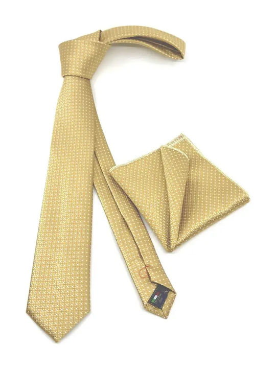 Legend Accessories Set Cravate Bărbați Tipărit În Culoare Auriu
