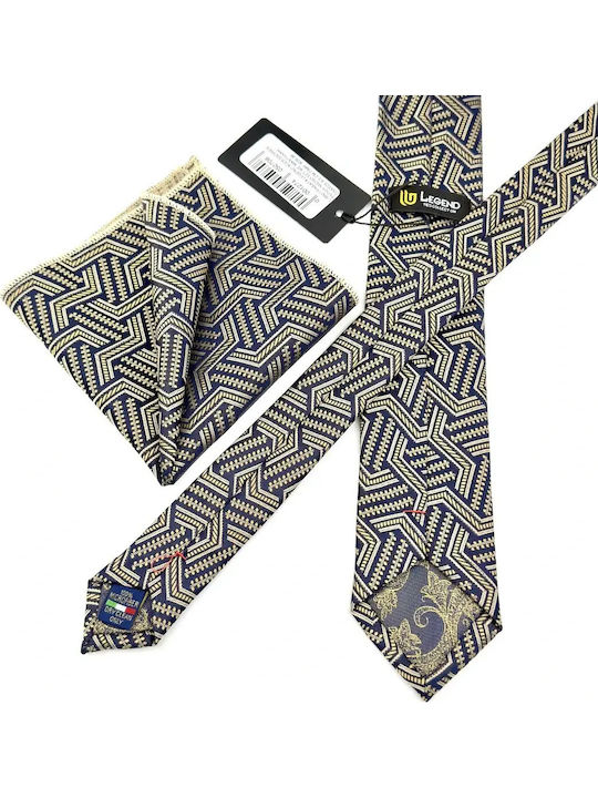 Legend Accessories Set of Men's Ties in Beige Colour