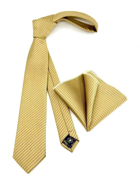Legend Accessories Set Cravate Bărbați Tipărit În Culoare Auriu
