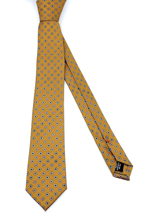Legend Accessories Cravată Bărbați Tipărită În Culoare Auriu